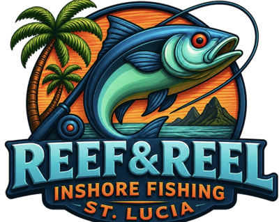 Reef & Reel Inshore Fishing St. Lucia logo